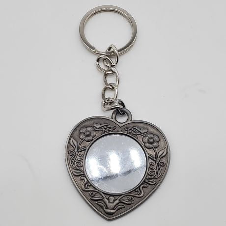 Heart Mirror Keychain