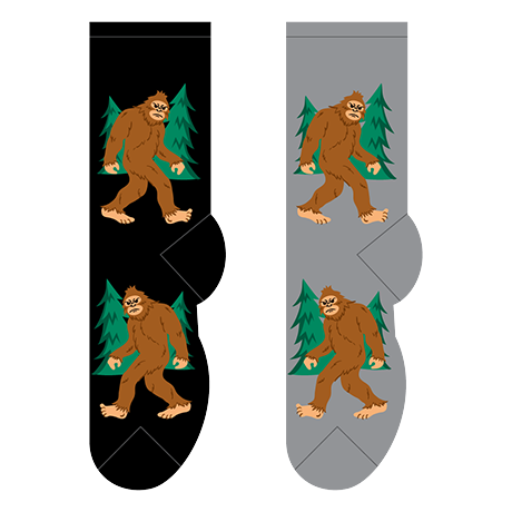 Sasquatch Men's Socks 2 Pair