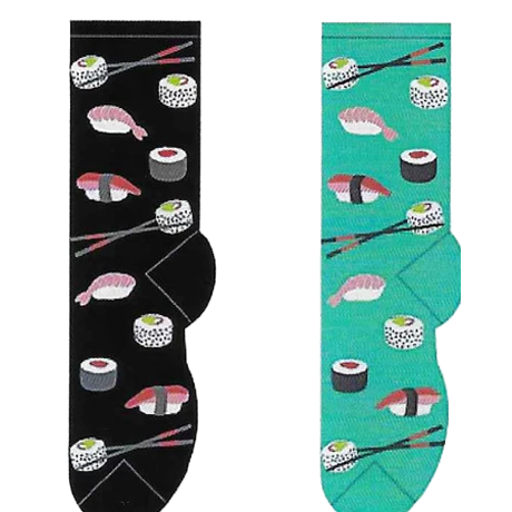 Sushi Women's Socks 2 Pair