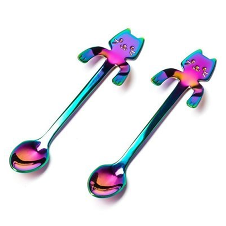 Cat Spoon for Tea and Coffee - Set of 2