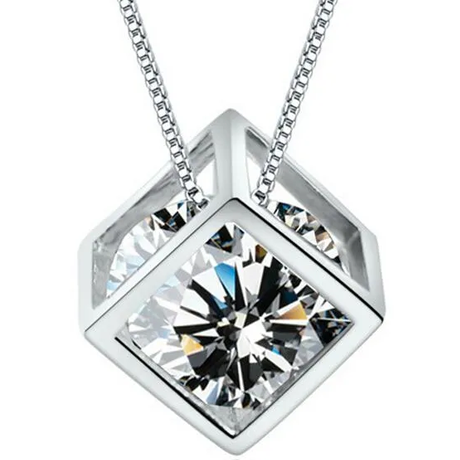 Encased Brilliance Necklace