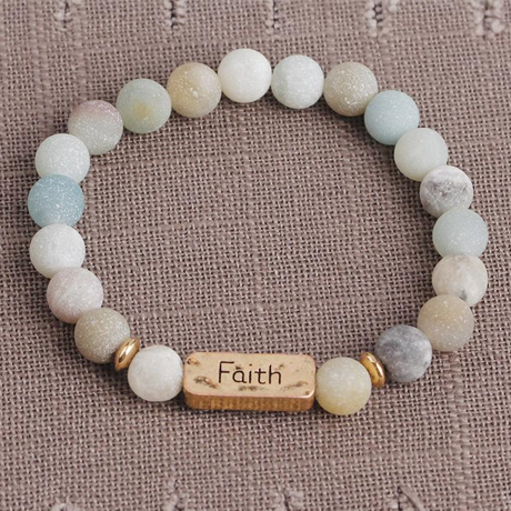 Faith Stretch Bracelet