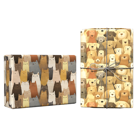 Playful Pets Reversible Flat Wrap