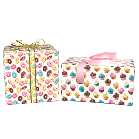 Sweet Treats Reversible Flat Wrap