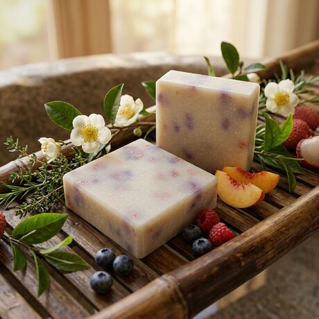 Asian Tea Blossom Soap Bar - 2 pack