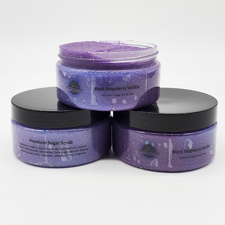 Black Raspberry Vanilla Sugar Scrub 8oz