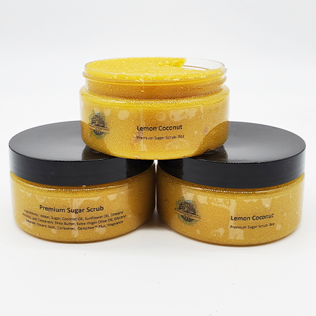Lemon Coconut Sugar Scrub 8oz