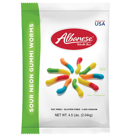 Sweets - Sour Gummi Worms 4.5lb