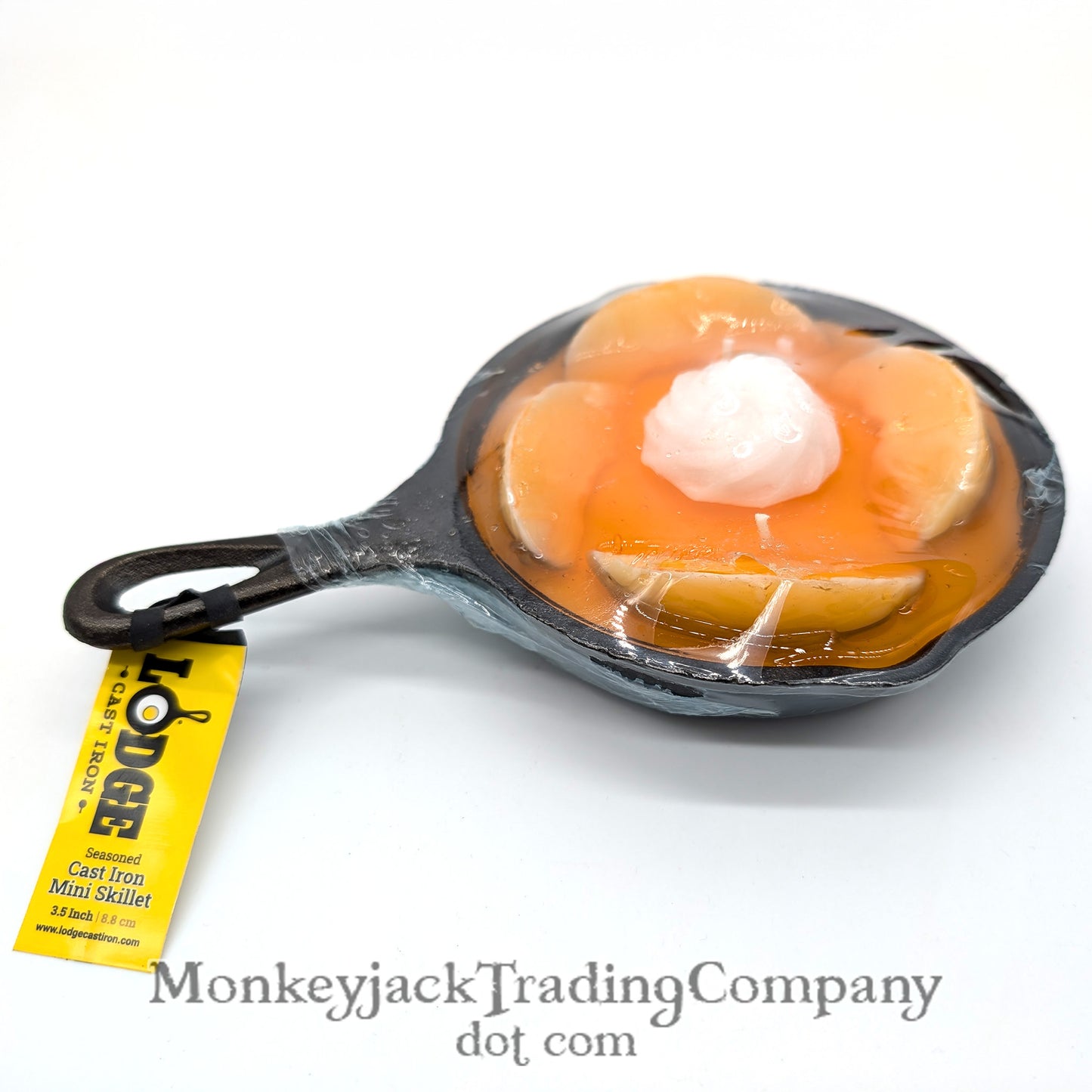 Peach Dessert Skillet Candle