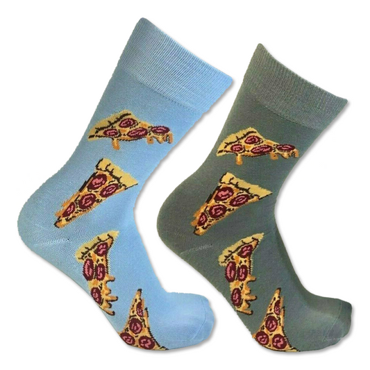 Men's Socks- Pizza Slice 2 Pair
