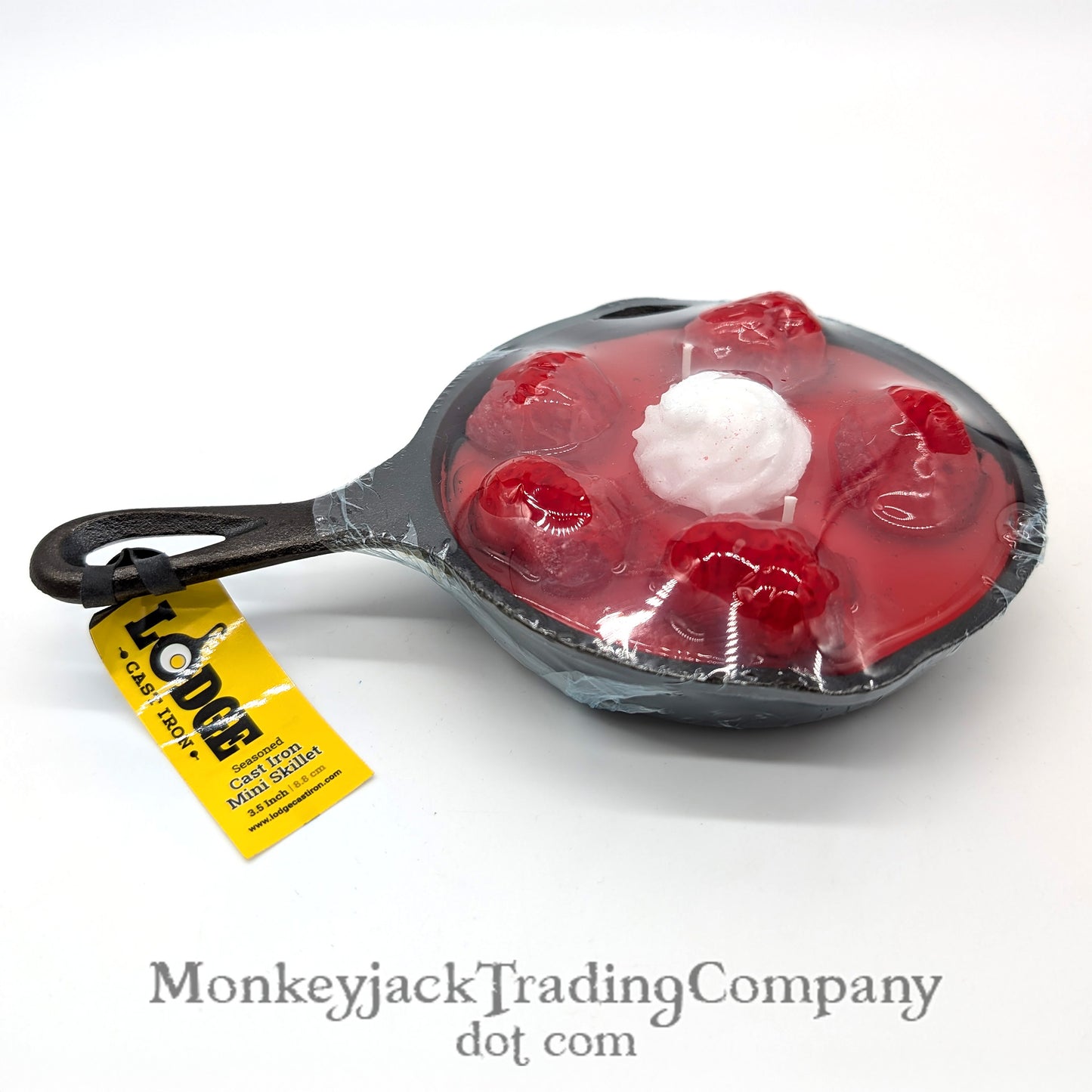 Strawberry Dessert Skillet Candle