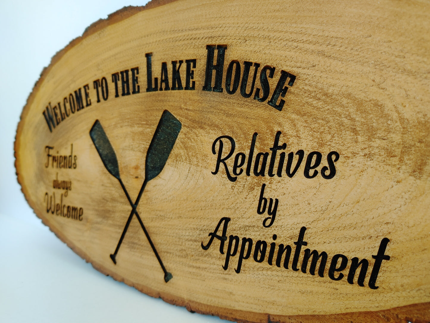 Welcome to the Lake House Wood Sign