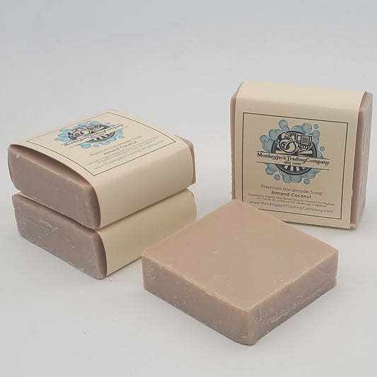 Almond Coconut Soap Bar - 2 pack