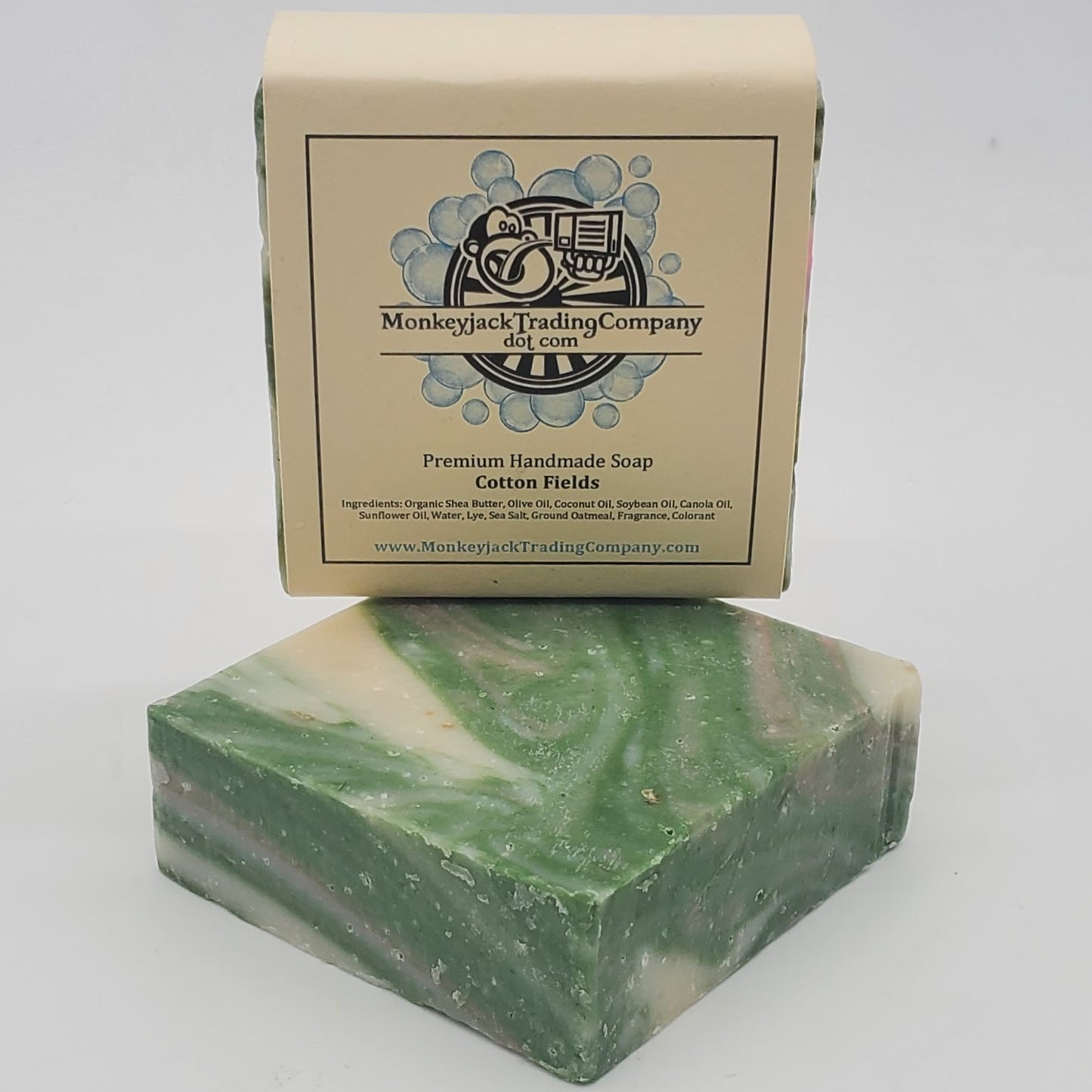 Cotton Fields Scrub Soap Bar - 2 pack