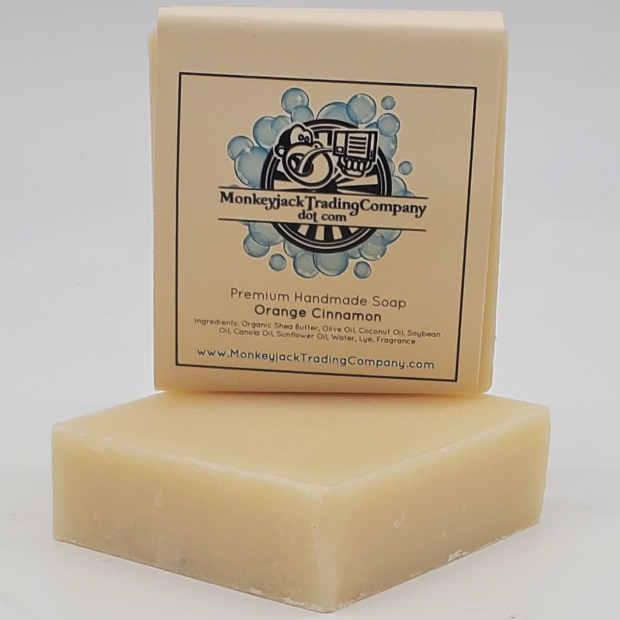 Orange Cinnamon Cold Process Soap Bar
