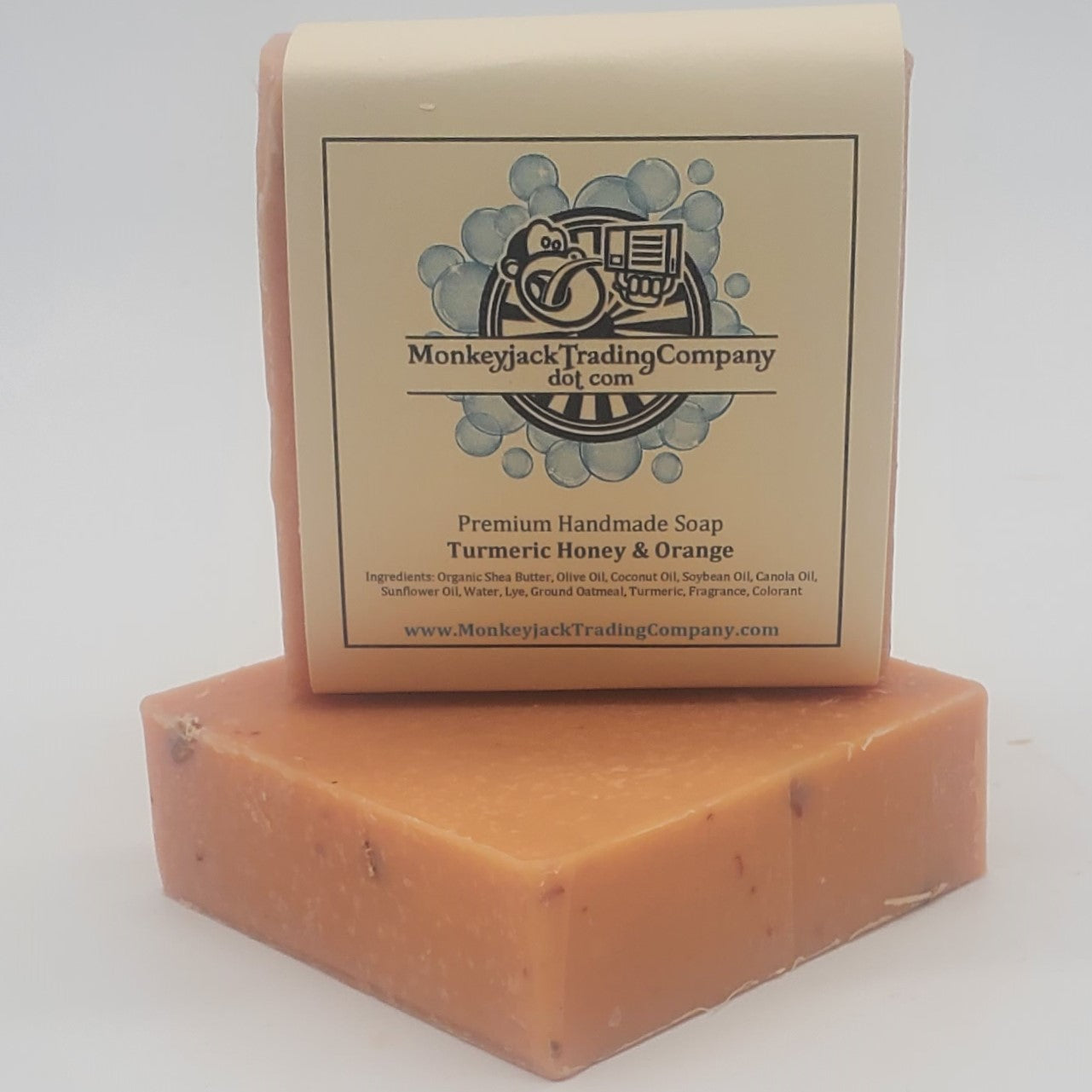 Tumeric Honey & Orange Soap Bar - 2 pack
