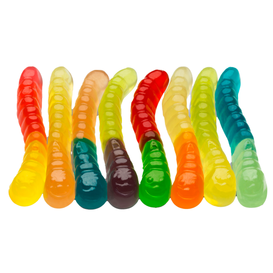 Gummi Worms 12 Flavor Mini 14 oz bag