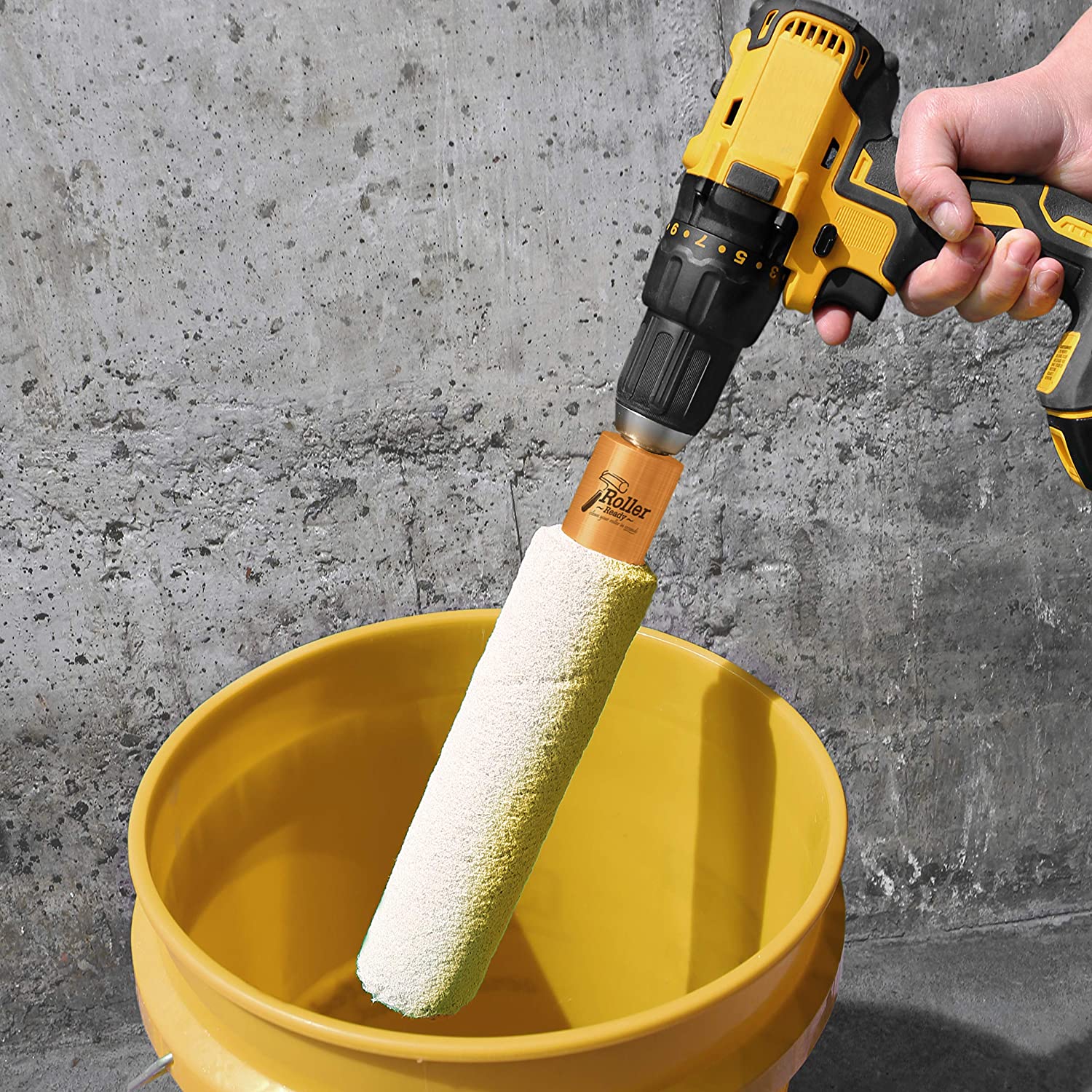 The Roller Ready Paint Roller Cleaner (Cleans Rollers Fast
