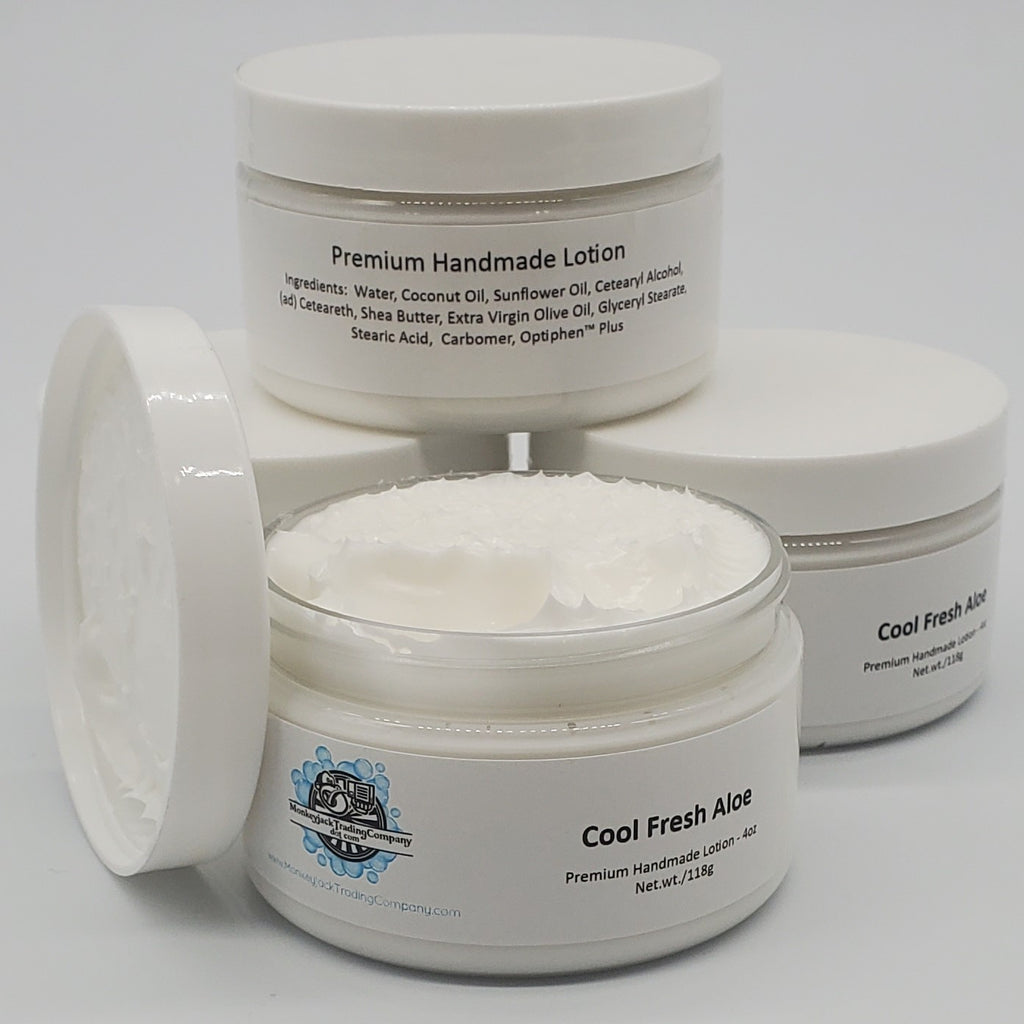 Cool Fresh Aloe 4oz Handmade Lotion