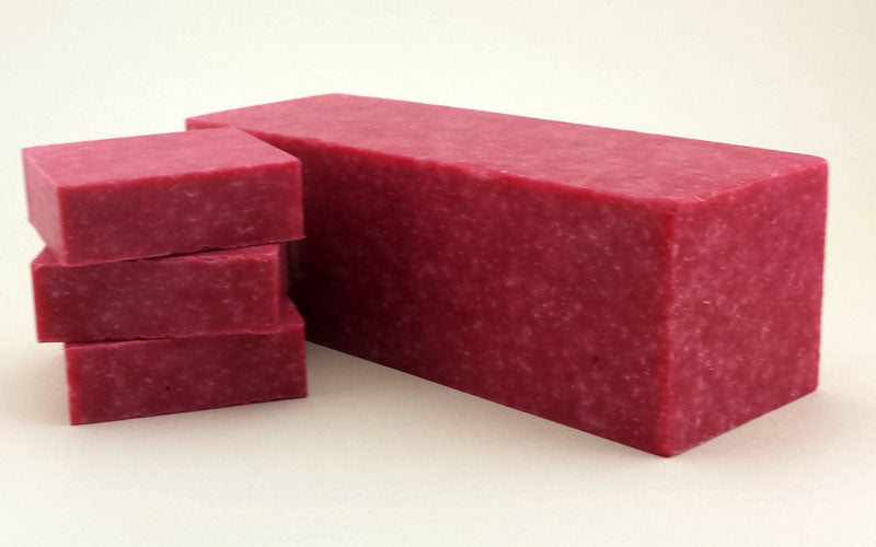 Raspberry Scrub Cold Process Soap Bar