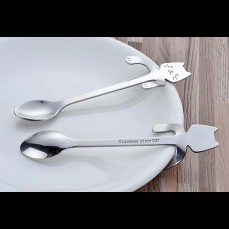 Cat Spoon for Tea and Coffee - Set of 2