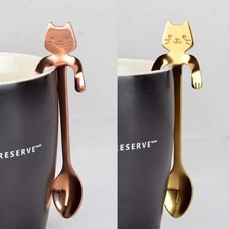 Cat Spoon for Tea and Coffee - Set of 2