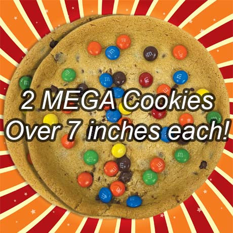 Mega M&M's Cookies - 2 pack