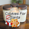 Jar - Cookies for Santa 14oz. Mason Jar Colored Candle
