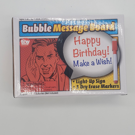 Bubble Message Board