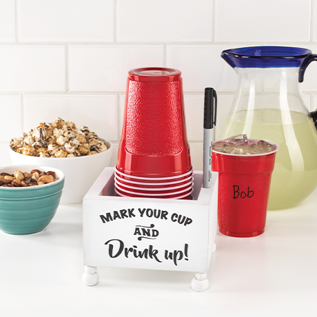 Mark Your Cup Holder