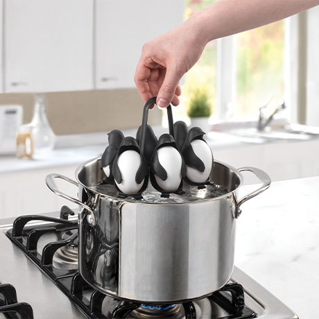 Penguin Boil Egg Holder