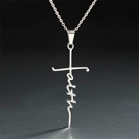 Faith Pendant Necklace