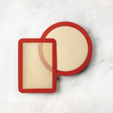 Silicon Baking Mat set of 2 - Red