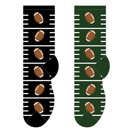 Football Men's Socks 2 Pair