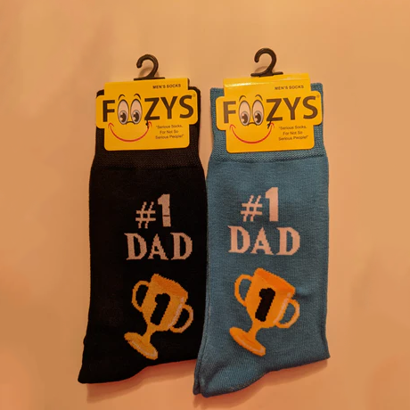 Men's Socks- #1 Dad 2 Pair