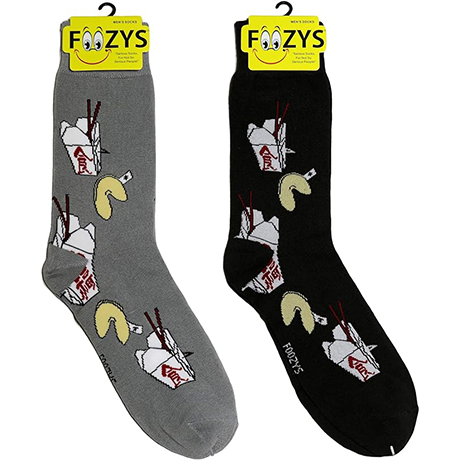 Chinese Takeout Men's Socks 2 Pair