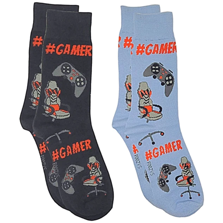 Rock & Roll Men's Socks 2 Pair