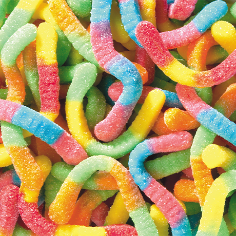 Sweets - Sour Gummi Worms 9oz
