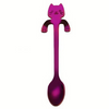 Cat Spoons - Set of Two Purple Tea/Coffee Spoons