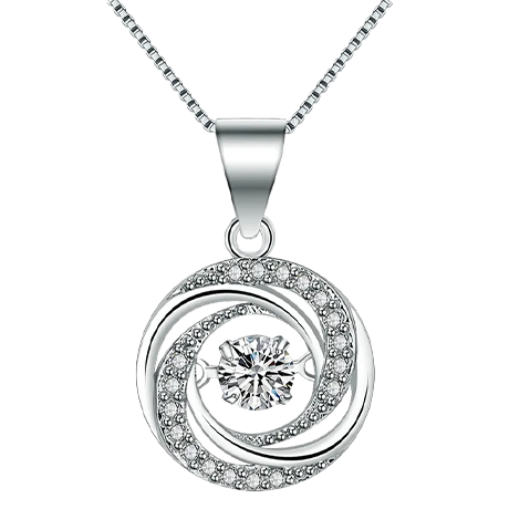 Swirling Starlight Necklace