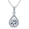 Crystal Tear Drop Necklace