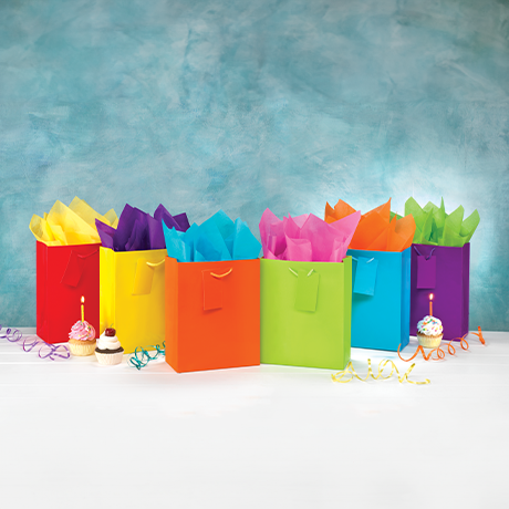 Gift Bags: Bright Celebration