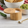 Bamboo Salt Box with Swivel Lid