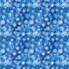 Snowflakes & Snowman Reversible Flat Wrap