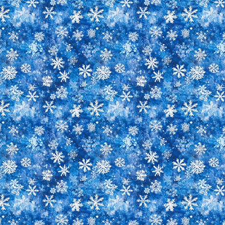 Snowflakes & Snowman Reversible Flat Wrap