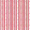 Elves & Stripes Reversible Flat Wrap