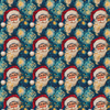 Starry Holiday Night Reversible Flat Wrap