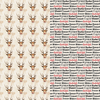Rudolph & Reindeers Reversible Flat Wrap