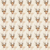Rudolph & Reindeers Reversible Flat Wrap