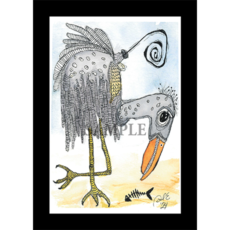 Whimsical Birds 10-pack #1